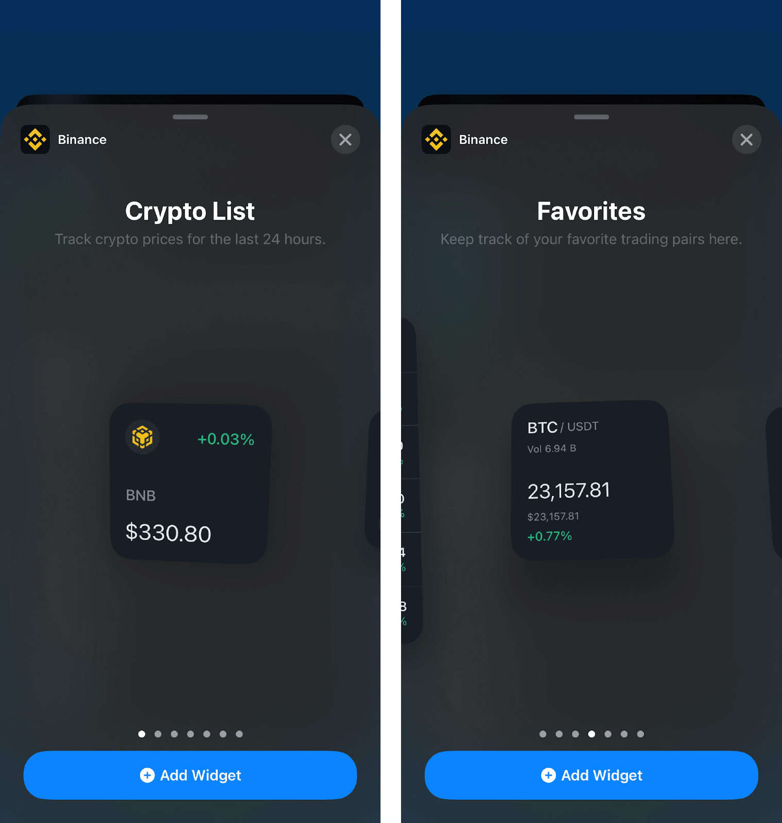 苹果手机怎么设置bnb(binance)交易所组件